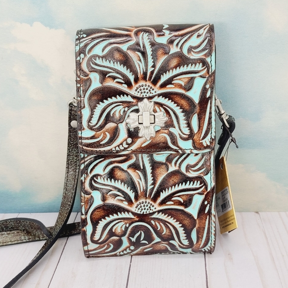 Patricia Nash Canicella Phone Crossbody - Picture 1 of 10